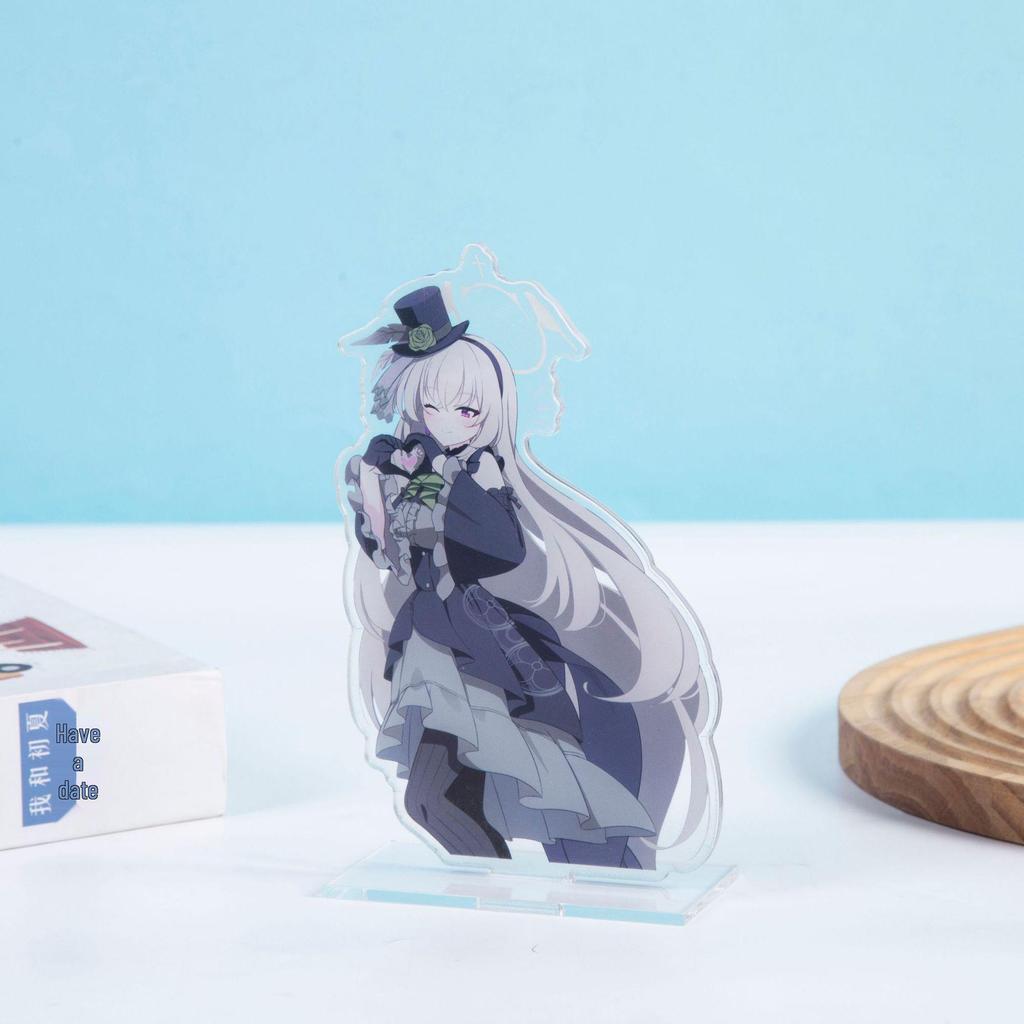 Blue Archive Sorasaki Hina Acrylic Standee: Two-Dimensional Anime Double-Layer Desktop Ornament
