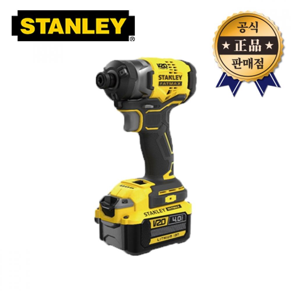 

Аккумуляторная ударная отвертка Stanley SBI820M2K 20 В, 4 Ач, бесщеточная отвертка, светодиодная батарея «сделай сам», в комплекте