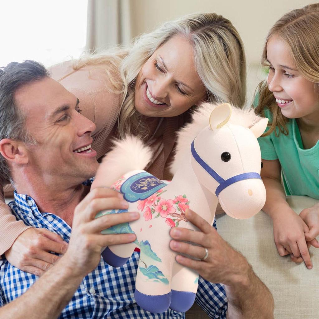 20cm Plush Horse Stuffed Doll, Soft Fabric And Portable Design, Men Women Kids Backpack Purse Car Home Table Birthday Party Decoration