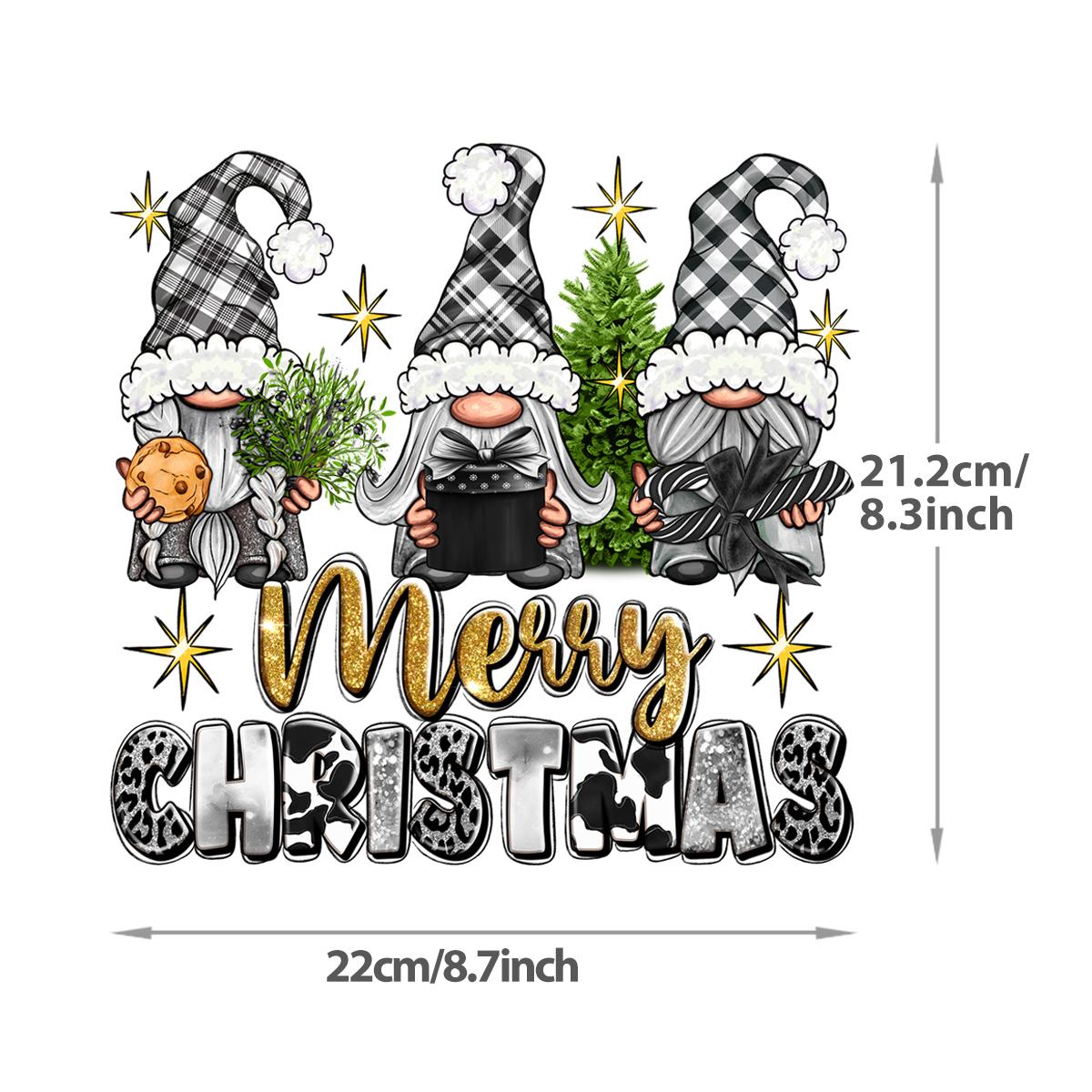 

Рождественские вибрации Наклейки Нашивки Машины Пальцы Подарки Аксессуары для самостоятельного изготовления Одежда Украшения Печать на футболке Стираемая нашивка с утюгом