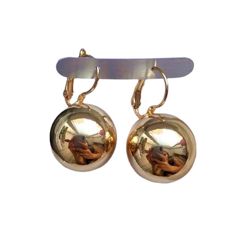 Chen Rui Cross-Border Hepburn-Style Retro Pearl Earrings for Women