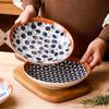 Retro Ceramics Dishes and Plates Fired At High Temperatures Are Suitable for Microwave Ovens and Dishwashers