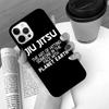 KEEP CALM AND PRACTICE JIU JITSU Phone Case Cover for iPhone 17 Air 16 16e 15 12 11 13 14 Pro Max Apple Plus Coque
