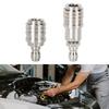 Stainless Steel Self Locking 1/4 Quick Connect Male Connector for MotherType Systems in Automotive and Industrial Settings