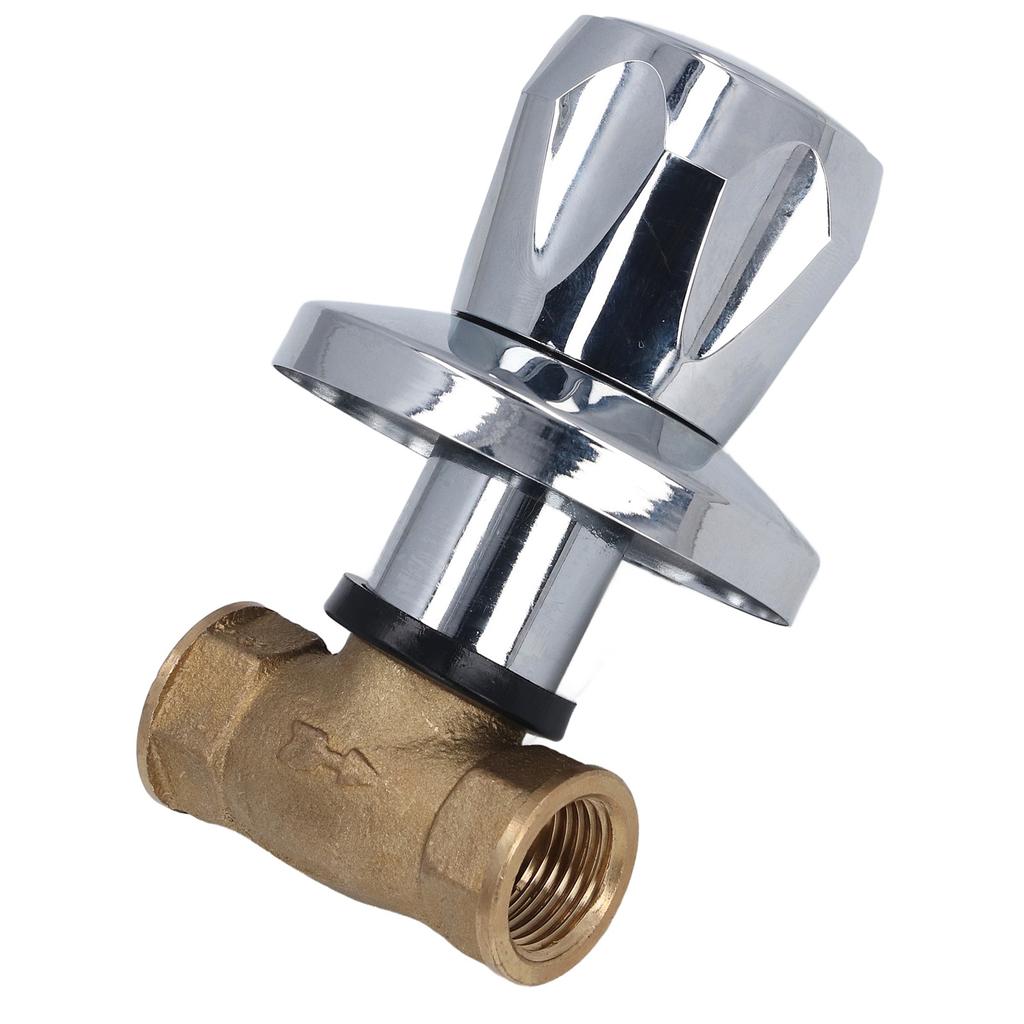 DN15 1/2 palcový vnitřní závit NPT Skrytý mosazný vodní ventil Ventil pro regulaci průtoku pro domácí vodu