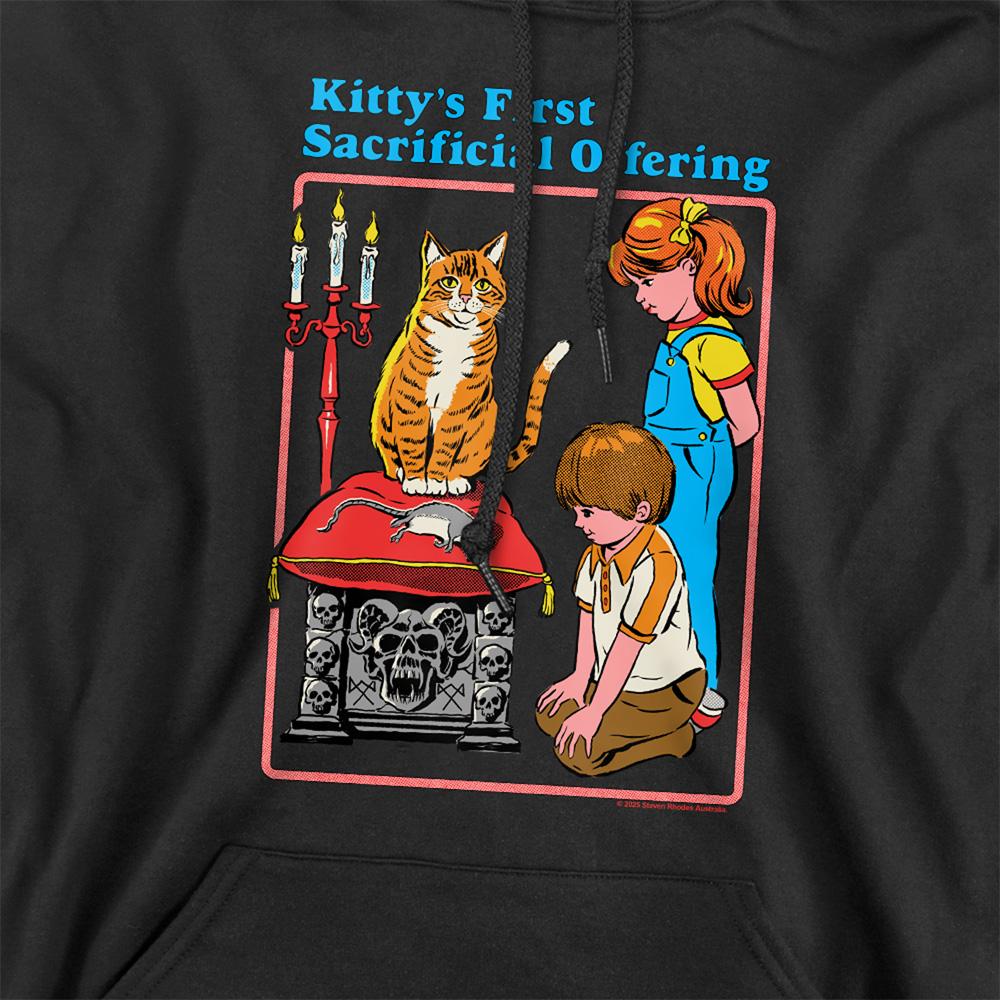 Steven Rhodes Unisex Adult Kittys First Offering Hoodie