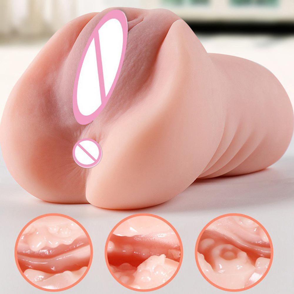 Adult Toys for Men Mastrubator Pussy Sucking Male Masturbators 3 In 1 Masturbation Toy Pocket Vagina Real Aircraft Cup Sex Shop