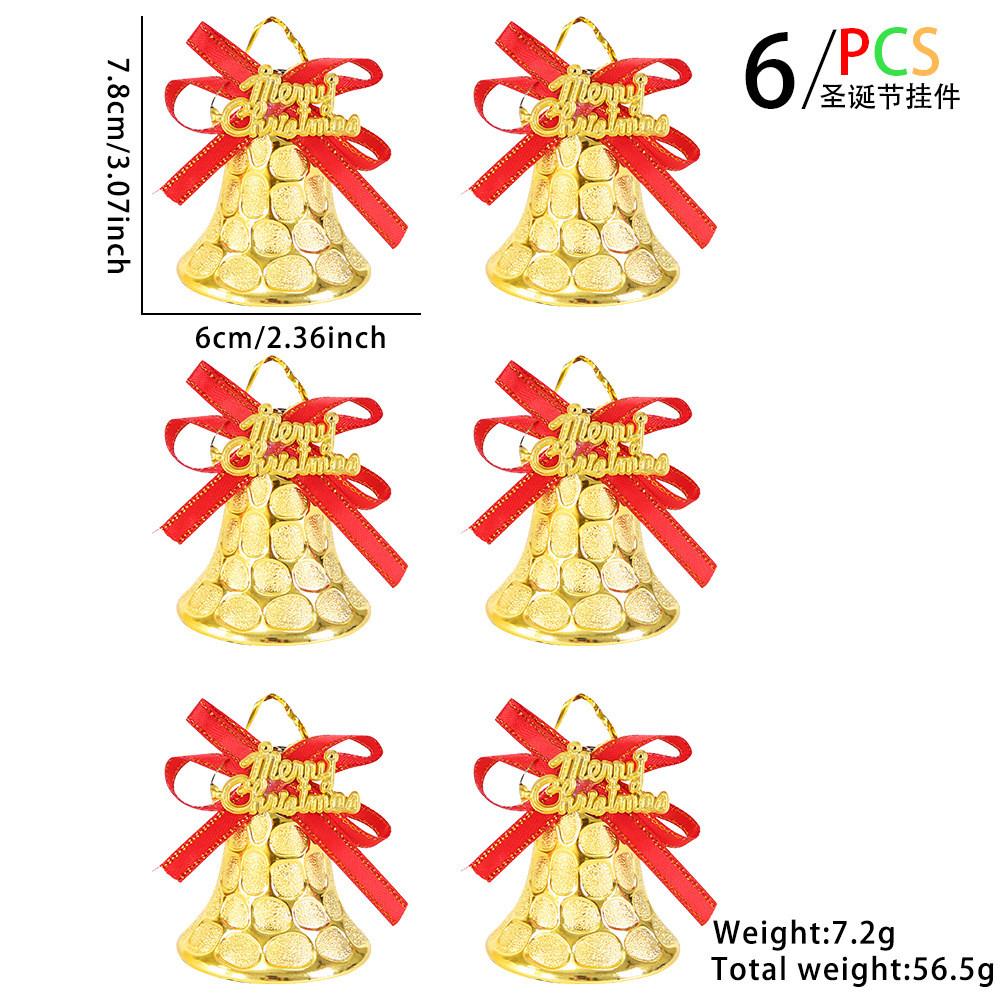 Themed Holiday Elegant Gold Plastic Christmas Bells Ideal For Tree Decorations