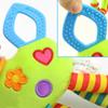 Soft Giraffe Handbells Rattles Plush Infant Baby Development Handle Toys WIth Teether Baby Toy For Newborn Gifts