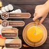 Cheese Grater Cutter with Stainless Steel Sharp Blade Solid Wood Base Ergonomic Cheese Curler Chocolate Slicer Butter Grater Kitchen Tool