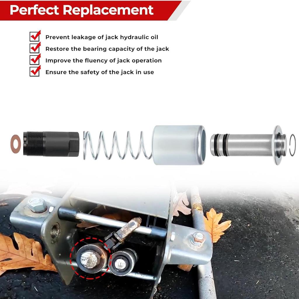 Double Pump Hydraulic Jack Repair Kit Maintenance Sturdy Truck Automobile Repairing Accessories