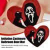 Home Decoration VIKAMA Halloween Cartoon Faux Cashmere Carpet Water-Absorbing Bathroom Non-Slip Mat