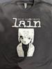 Serial Experiments Lain Anime Vintage Black T-shirt Classic Style QT2971