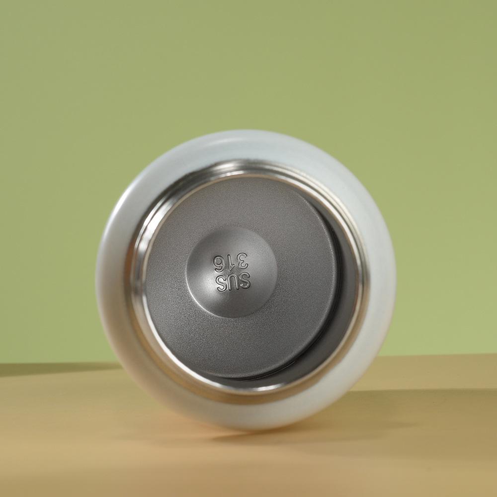 Children's 316 Stainless Steel Insulated Straw Cup - Cute Cartoon Design, Large Capacity, Portable & Durable