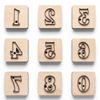 Complete 0 To 9 Digits Stencil For Leatherworking And Creative Embellishments 55KF