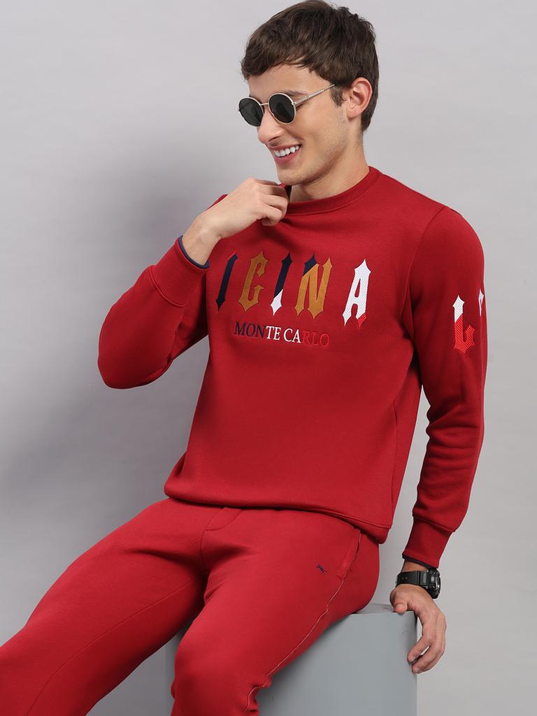 MONTE CARLO Men Collar Full Sleeve Tracksuit