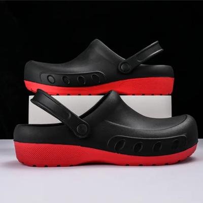 Summer Men's Slippers Outdoor Light Shoes Fashion Classics Breathable Anti-slip Beach Slippers High Quality Lazy Baotou Slippers