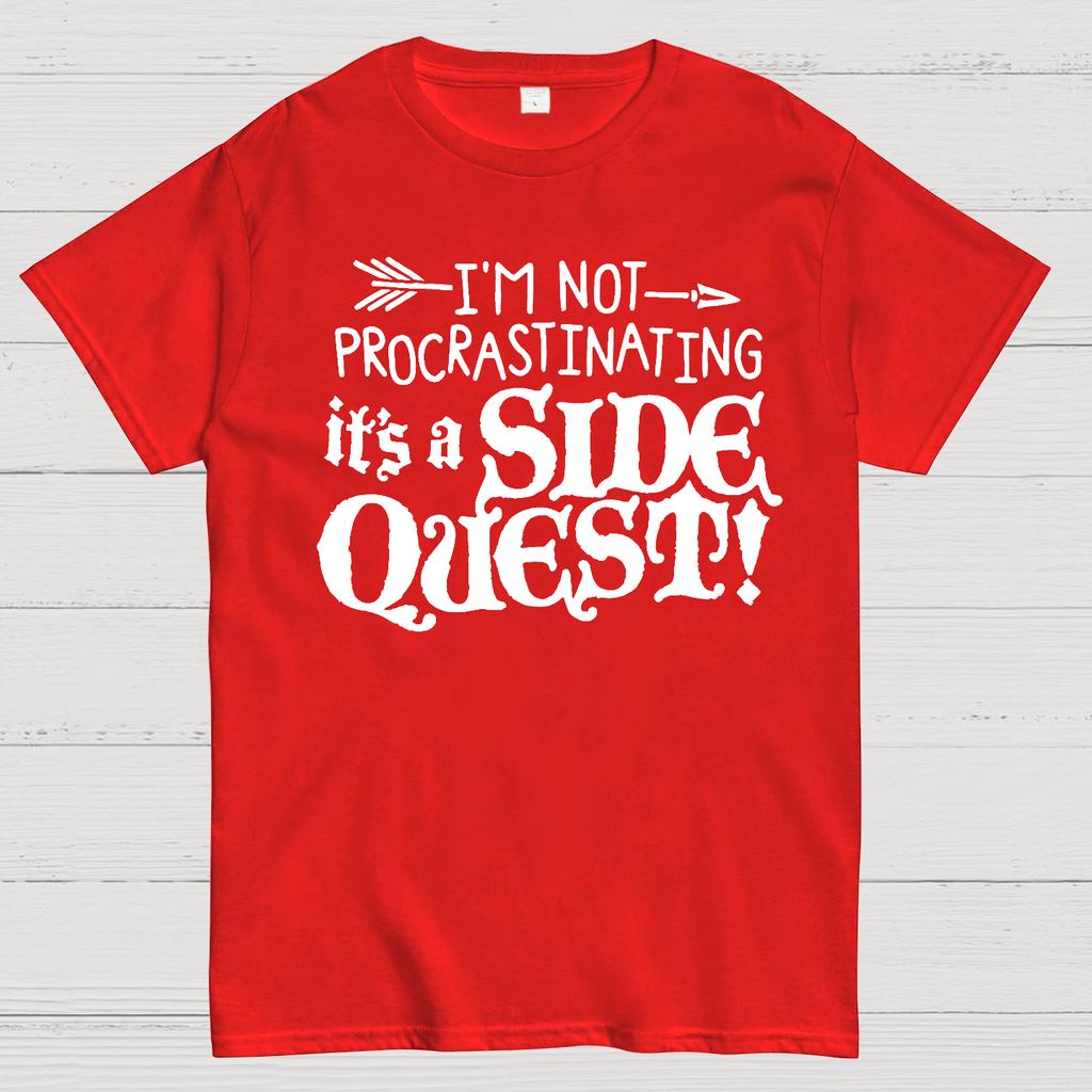 It's A Side Quest Cotton Summer Casual Cool Loose T-Shirt