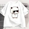 ZX Tee Bubu Dudu Couple T-shirt Panda Is A Spy Love Event  Cute T-shirt  Men Gift Valentine's Day Graphic T Shirts Women Clothing