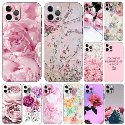 Frische Blumen Handyhülle für iPhone Samsung Galaxy Redmi Xiaomi Oppo OnePlus Note SA 7 8 9 10 11 12 13 14 20 21 22 23 53 54 Pro Max Plus Ultra