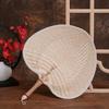 Old-Fashioned Large Palm Leaf Fan, Household Straw Fan, Mosquito-Repelling Handmade Baby Fan, Small Sunflower Fan, Durable Banana Leaf Fan