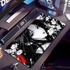 Black White Anime Girl Mouse Pad Large Gaming NonSlip Cool Mousepad Keyboard Pad Laptop Computer DeskMat Lock Edge Mouse Carpet