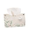 Luxury Oil Painting Style Tissue Box - High-Value Pull-Out Dispenser for Living Room, Toilet, Restaurant.