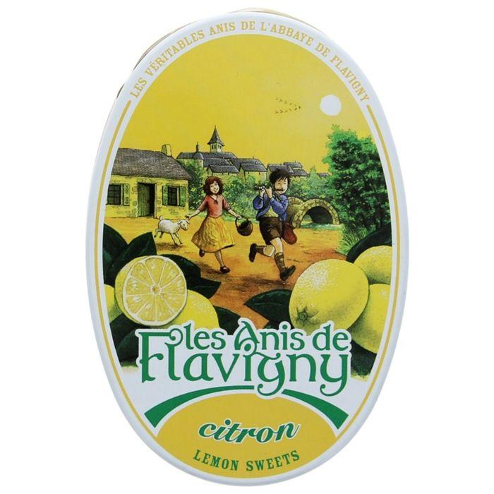 Flavigny - boite ovale 50g gout citron