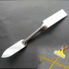 New Angle Glass Glue Scraper Stainless Steel Putty Knife With Chromium Vanadium Steel Body