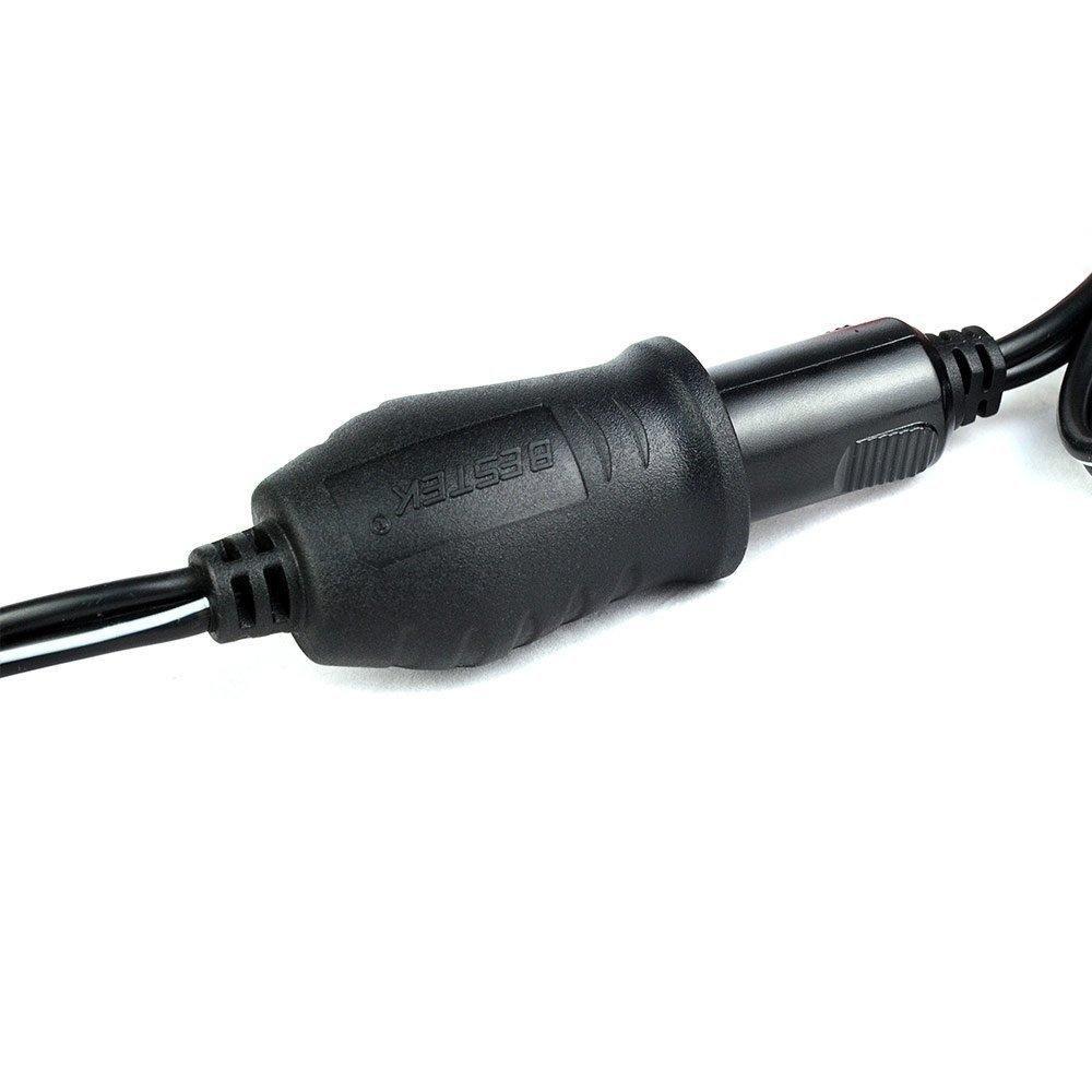 BESTEK MRS301A-120 Kabel pro připojení do auta Zásuvka zapalovače cigaret pro Měnič Typ pro přímé připojení