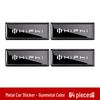 HiPhi Car Metal Logo Decorative Sticker for HiPhi Z, X, Y - Creative Design