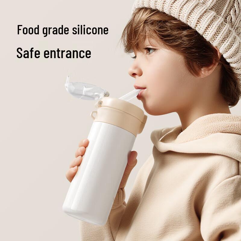 YEEHOO Kids 316 Stainless Steel Thermal Bottle with Dual-Use Lid