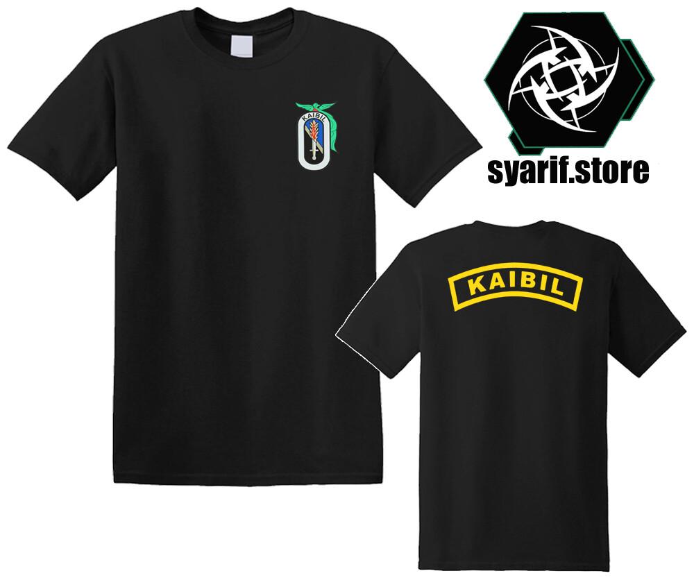 

Kaibil Kaibiles Guatemalan Special Men#039;s Black Army Green Size S5XL Unisex T-Shirt XXL