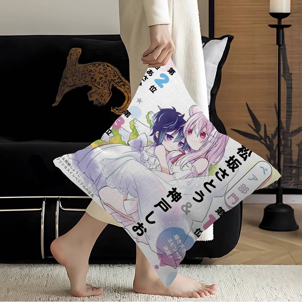 Happy Sugar Life cartoon Personalized picture text home decorative pillows Household Gifts xcm