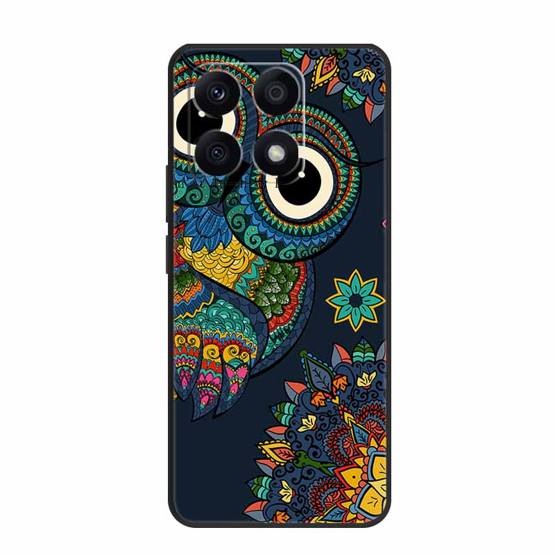 For Xiaomi 17 5G Case Flowers Butterfly Soft Silicone Phone Cases for Xiaomi 17 5G Cool Wolf Animals Protective Shockproof Shell