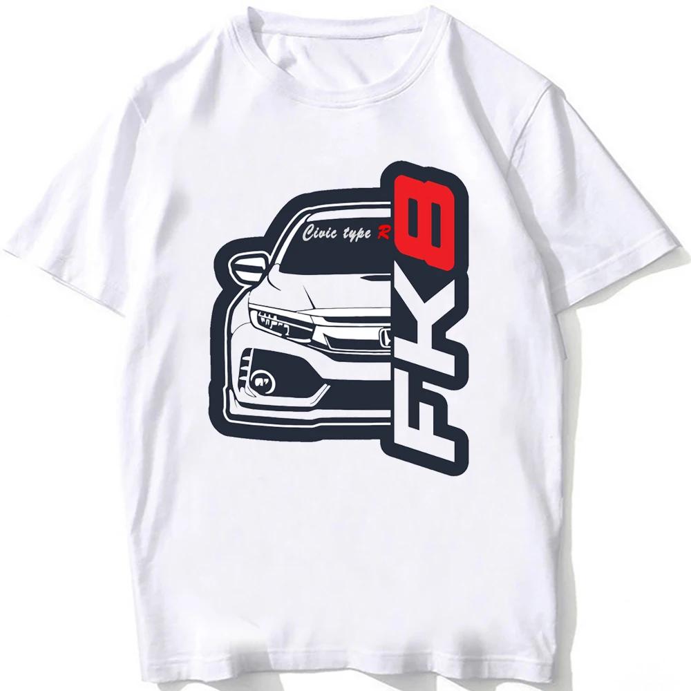 

Hip Hop Japan Style Men Short Sleeve JDM Mugen Power T-Shirt Honds Civic Type R EG EK Car Classic T shirts Boy Casual White Tees L
