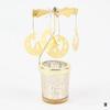 Hot Rotating Candle Stick Holder Candlestick Home Decoration Hallowmas Christmas Gift Party Room Decor Carousel Candle Stand