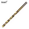 Anssure 10mm HSS Titanium Coated Twist Drill Bit Set