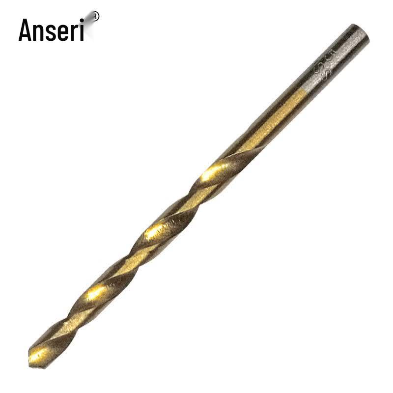 Anssure 10mm HSS Titanium Coated Twist Drill Bit Set