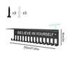 Medal Display Rack Metal Medal Hanger Holder Wall Mounted Large Capacity Award Holder For Race Soccer Basketball Sports Karate