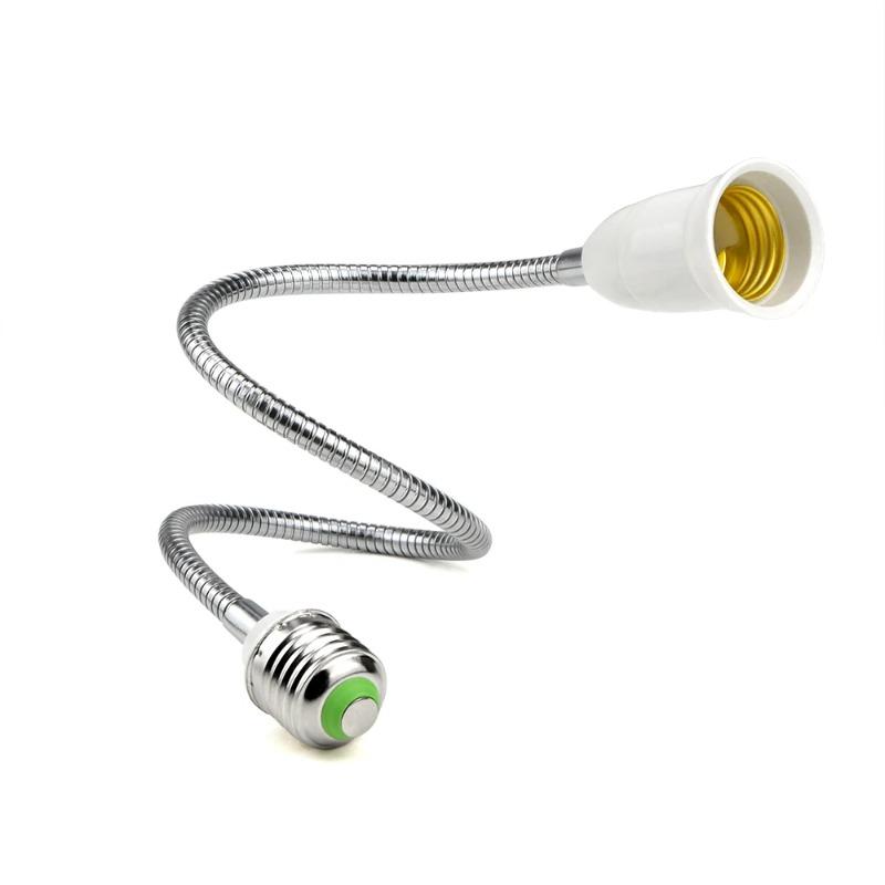 E27 To E27 Screw Socket Lamp Holder, 1-to-2 Converter, Multi Head E27, One Turn, Double Head Extension Lamp Holder