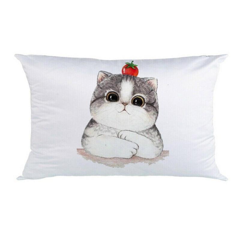 Customizable Polyester Pillow Case For Heat Printing Machine Washable Cushion Cover Personalizing Home Accessories