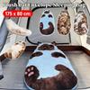 Soft Plush Plush Sleeping Bag Funny Cartoon Design Camping Sleeping Bag Warm Blanket  Indoor Use