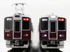 Greenmax N gauge Hankyu 8300 series (2nd train, 8314 formation, white light) basic 6-car formation set (with motor) 31521 model train