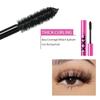 Rosa Schwarze Mascara, Wasserfest und Schweißfest, Verlängert, Formt und Verdichtet die Augen, Hält lange und verschmiert nicht