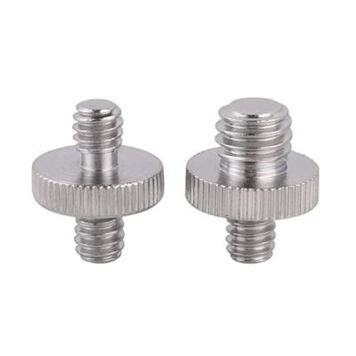 High Precise Thread Design Camera Mounting 1/4in To 3/8in Male Screw Adapter for Quick Release Plate Stability &Safety
