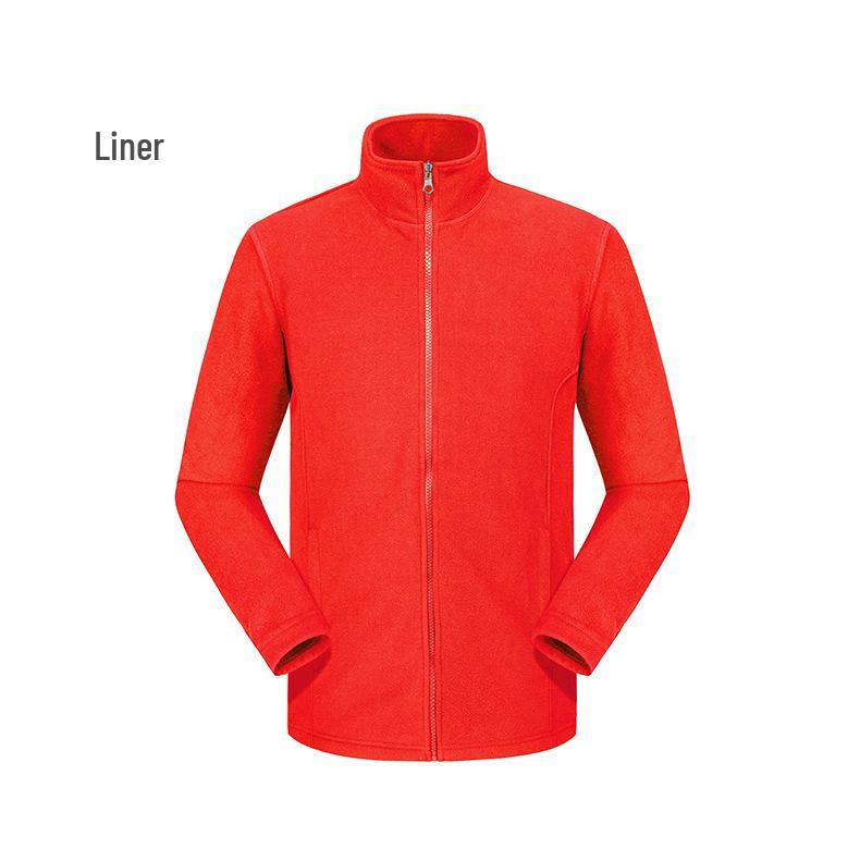 Children's Three-in-One Storm Jacket Set – Warm, Breathable School Uniform Outerwear with Custom Logo