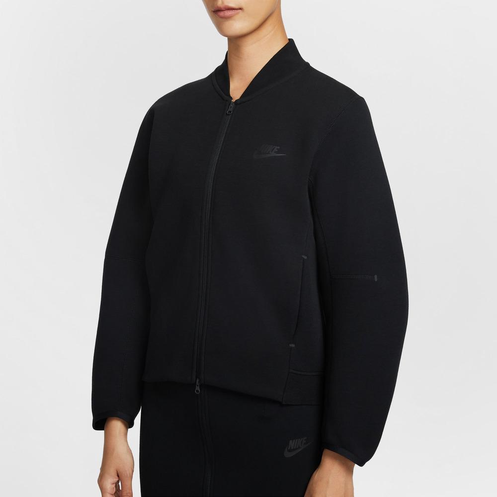 Nike Solid Color Stand Collar Zip Long Sleeve Jacket Women Jackets IQ0079010
