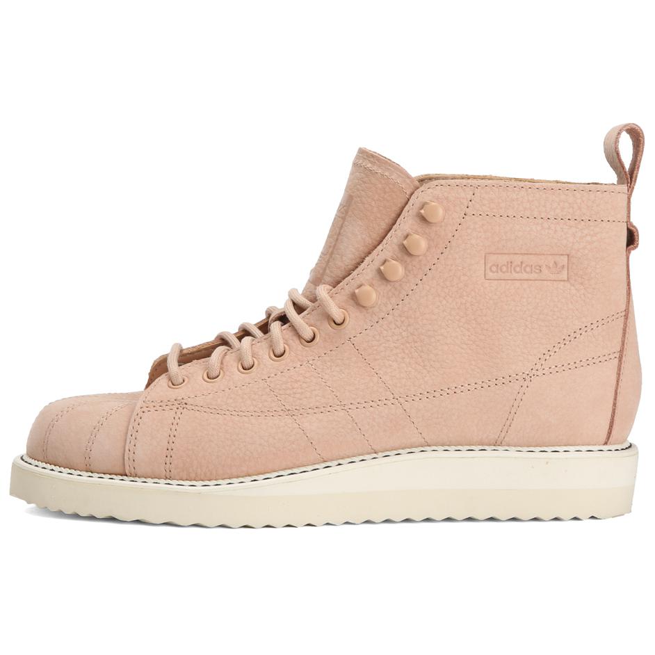 Adidas Originals Superstar Boot Fashion Specialty Comfortable Stylish High-Top Sneakers Women Sneakers Pink B37816