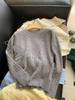 Women's Round Neck Wool Knit Sweater with Little Horse Embroidery - American Style RL2025 for Autumn and Winter